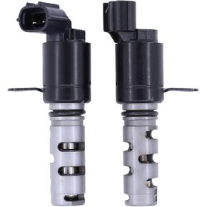 MOTOKU Pair VVT Engine Variable Valve Timing Solenoid for Hyundai Sonata Kia Magentis Optima 2006-2012 Genesis Coupe Tucson Santa Fe Forte Sorento 2010-2013 Oil Control Valve Actuator