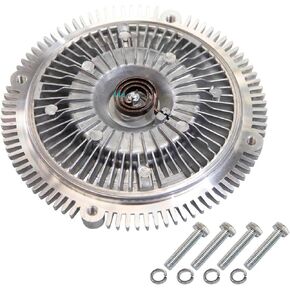 TOPAZ 2570 Engine Cooling Thermal Fan Clutch Replacement for Nissan D21 Frontier Maxima Pickup Xterra 2.4L L4 2108286G00