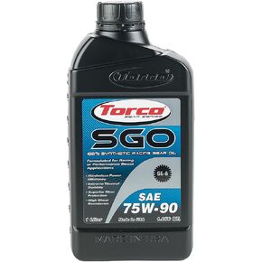 Torco SGO 100% Synthetic Racing Gear Oil (75W-90)