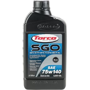 Torco SGO 100% Synthetic Racing Gear Oil (75W-140)