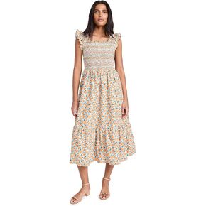 فستان طويل بطبعة زهور للنساء من English Factory in Kuwait