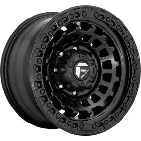 Fuel 1PC D633 17X8.5 5X4.25 MT-BLK 25MM - D63317853357