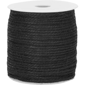 KINGLAKE Jute Twine String 3mm Natural Jute Twine 328 Feet Heavy Duty Hemp Brown Twine String for Crafts, Gift Wrapping, Packing, Home Decor and Holidays