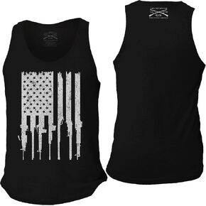 Grunt Style Rifle Flag Men's Tank