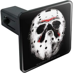Friday The 13th Jason Mask Tow Trailer Hitch Cover Plug Insert