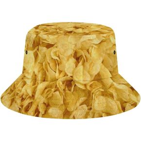 Baked Beans Bucket Hat Unisex Fisherman Hats Summer Sun Cap Outdoor Travel Beach for Women and Men in Kuwait