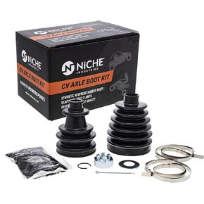 NICHE Front CV Axle Boot Kit For Polaris 3235776 RZR XP 1000, 4 Ranger Crew UTV