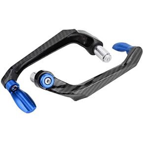 Universal 7/8in 22mm CNC Aluminum Handlebar Brake Clutch Lever Hand Guard Protector for Motorcycle, Motorbike, Scooters, Electric Cars, Mountain Bikes (Titanium)