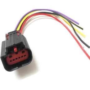 BR31-12B579-AA Mass Air Flow Sensor Replacement for Ford F-150 250 350 Mustang Lincoln 2011-2017 (Mass Air Flow Sensor Harness Connector Plug)