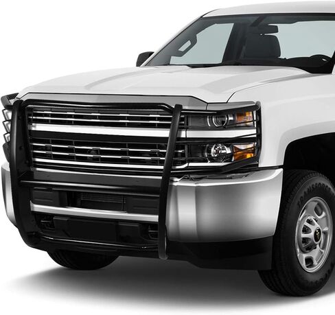 DNA Motoring GRILL-G-084-BK فرشاة حماية المصد الأمامي المطلية بالمسحوق متوافقة مع 15-19 كولورادو in Kuwait