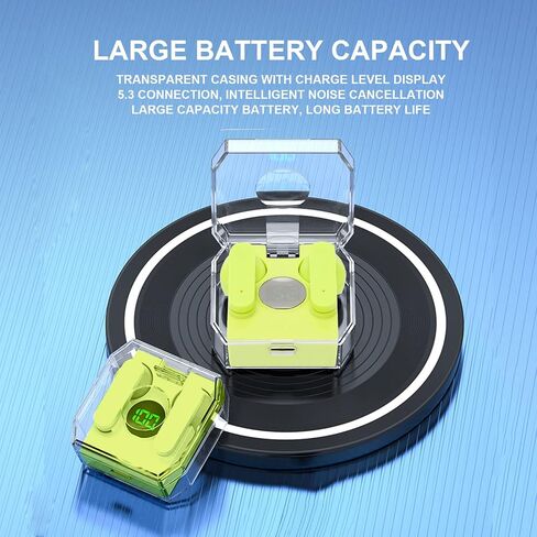 K30 Language Translator Earbuds, 144 Languages Online Voice Translator Device, Fingerprint Control Stereo Bluetooth 5.3 Translator Headset for Business Travel Learning () in Saudi Arabia