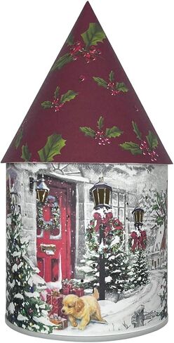 Light Up Fairy House, Santa House, Gift for Children, Use as a Night Light, Paper Lantern, X'Mas a Small Dog in Saudi Arabia