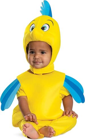 Disguise baby-boys Flounder Animated Classic Costume, Official the Little Mermaid Costume in Saudi Arabia