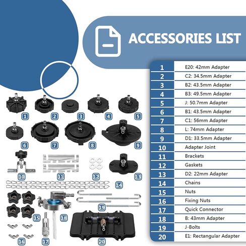 الفرامل أسطوانة رئيسية النازف عدة الفرامل النازف طقم محوّل ضغط الفرامل النازف مع 12 قطعة محولات اسطوانة رئيسية in Kuwait