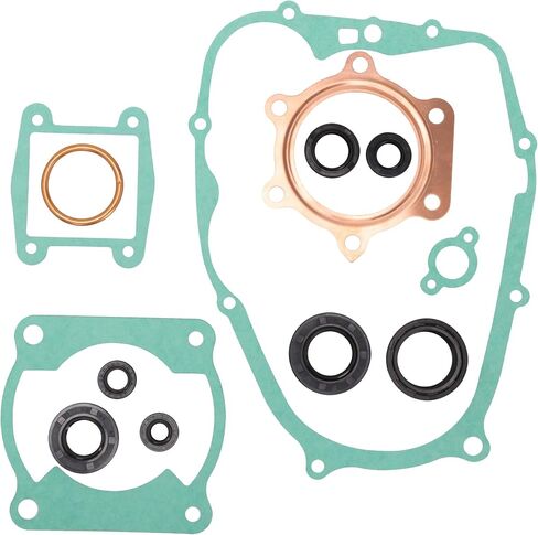 Engine Crankshaft Bottom+ Gasket Kit Top Bottom End Rebuild Kit Compatible with Yama-ha Blaster 200 YFS200 1988-2006 93102-25331-00 2XJ-11631-01-97 93306-30556-00 in Saudi Arabia