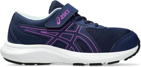 حذاء رياضي للفتيات من ASICS Contend 9 Ps (الأطفال الصغار/الأطفال الصغار). in Saudi Arabia