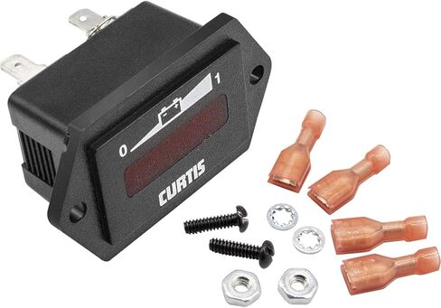 عداد بطارية عربة الجولف 48 فولت، عداد بطارية سيارة النادي، عداد مؤشر شحن البطارية LED 48 فولت مناسب لعربات الجولف الكهربائية 48 فولت 1998-Up و2004-Up Precedent، OEM# 1018142-01,1032007-01 in Kuwait