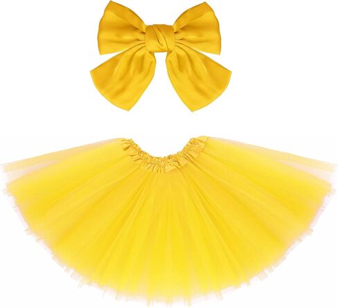 Layered Tulle Tutu Skirt for Girls with Hairbow Ballet Dressing Up Princess Ballet Tutu Skirt Red Tutu Girls in Kuwait