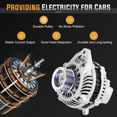 استبدال المولد متوافق مع 2006 2007 2008 2009 2010 2011 Honda Civic 1.8L استبدال AMT0187 A2TC1391 31100-RNA-A01 31100-RNA-A012-M2 AHGA67 400-48050 11176 A2TC1391 in Saudi Arabia