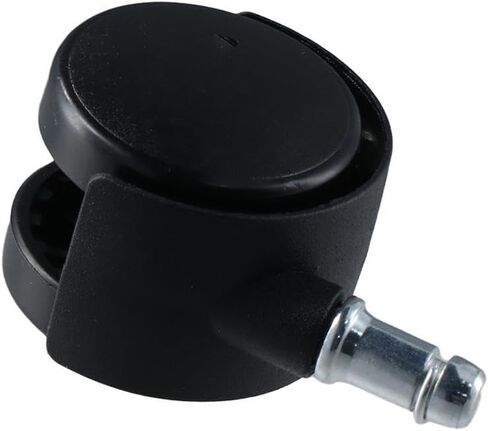 5PCS Office Chair Caster Wheels, Replacement with Brakes Spare Double Castor Caster Wheels, Heavy Duty Caster Office Rubber Chair Wheels in Saudi Arabia