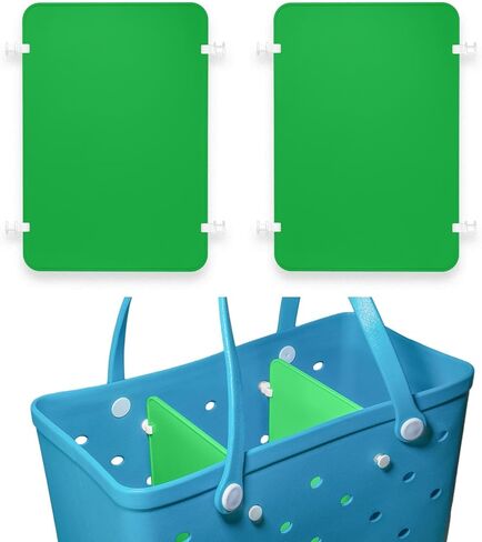 2-Pack Divider Tray for Original L/XL Bogg Bag/Beach Hole Tote, 8.3" x 11.8", White in Kuwait