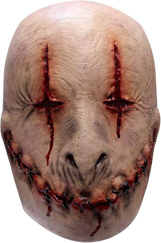 Ghoulish Productions Smiley Mask, Creepy Happy Face Latex Mask. Happy Face Mask Costume. CreepyMonster Line. Adult Mask One size latex mask in Saudi Arabia