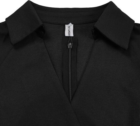 فستان Elainone نسائي 3/4 كم واسع على شكل حرف A لحفلات الزفاف وفساتين السيدات شبه الرسمية للمكتب مع حزام in Kuwait