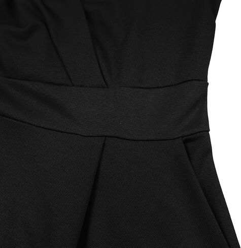 فستان Elainone نسائي 3/4 كم واسع على شكل حرف A لحفلات الزفاف وفساتين السيدات شبه الرسمية للمكتب مع حزام in Kuwait