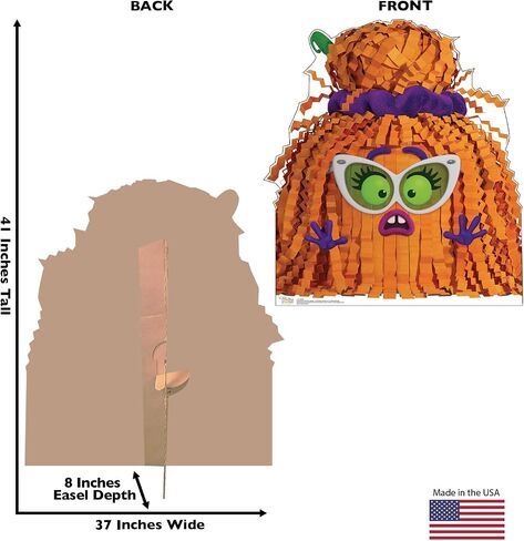 Cardboard People Velvet & Veneer Life Size Cardboard Cutout Standup - Trolls Band Together (2023 Film) in Saudi Arabia