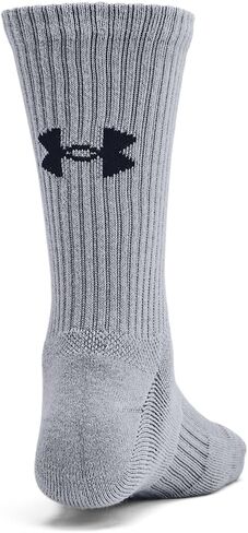 Under Armour Kids' Youth Training Cotton Crew Socks (3 Pairs) in Kuwait