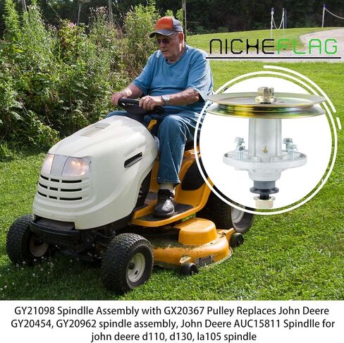 GY21098 Spindle Assembly Replaces John Deere Spindle GY21098, GY20454, AUC15811, GY20962 for John Deere D100, D105, D110, D120, D125, D130, D140, D150, D155, D160, LA105, LA145 Tractors in Kuwait