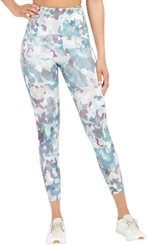 سروال ضيق نسائي من SPANX مطبوع عليه Booty Boost Active 7/8 - in Saudi Arabia