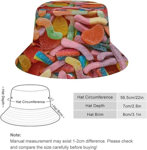 Baked Beans Bucket Hat Unisex Fisherman Hats Summer Sun Cap Outdoor Travel Beach for Women and Men in Saudi Arabia