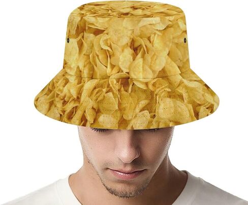 Baked Beans Bucket Hat Unisex Fisherman Hats Summer Sun Cap Outdoor Travel Beach for Women and Men in Kuwait