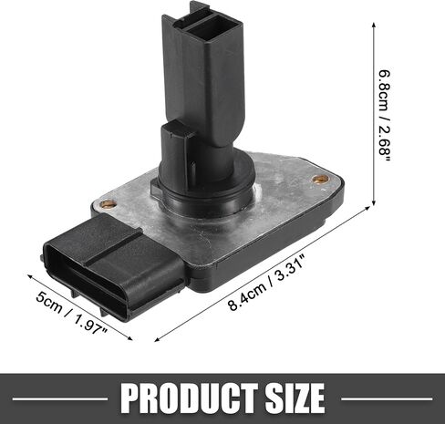 MAF Sensor No.XL3F-12B579-BA/XL3F12B579BA MAF Mass Air Flow Sensor for Ford F-150 1999-2003 Plastic Black in Saudi Arabia