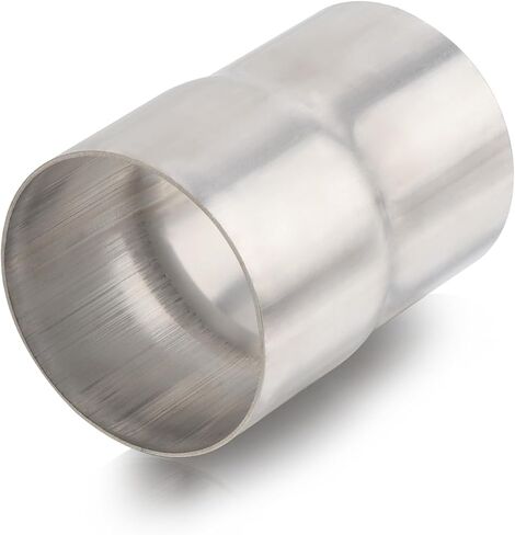 A-KARCK Exhaust Adapter Connector 4" ID to 5" OD, Exhaust Pipe Reducer 4" Overall Length Stainless Steel in Saudi Arabia