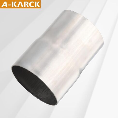 A-KARCK Exhaust Adapter Connector 4" ID to 5" OD, Exhaust Pipe Reducer 4" Overall Length Stainless Steel in Saudi Arabia