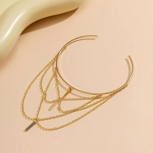 Arm Cuff for Women Gold Arm Cuff Jewelry gold arm cuff upper arm Cuff Bracelets Arm Cuff Bangle for women in Saudi Arabia