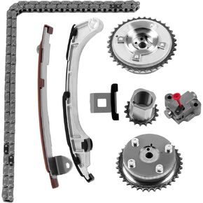 OCPTY Timing Chain Kit Compatible with 2009-2014 for Toyota for Lexus for Scion ry for HIGHLANDER ES300h tC for RAV4 for SIENNA 2.5L 2.7L