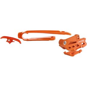 Acerbis Chain Guide and Slider Kit Orange for KTM 500 EXC-F 2017-2018
