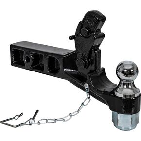 Buyers Products 10 Ton Combination Hitch - 2-1/2 Inch Receiver, 2 Inch Ball