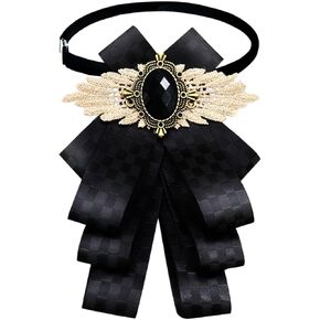 Mens Bow Tie Womens Tie Pre Tied Bow Tie for Men Ribbon Bowties for Party Wedding