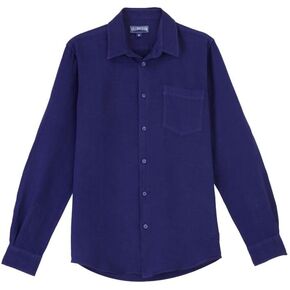Vilebrequin Men Linen Shirt Solid