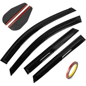PSLER 4PCS Side Window Vent Visor Window Deflectors for Chevrolet trax 2024 Car Accessories Rain Guards Window Visors Vent Deflector