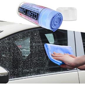 Premium Shammy Cloth for Car Drying, 26"x17" Super Absorbent Reusable Chamois Towel for Car, Reusable Scratch-Free Car Drying Towel, Universal Car Cleaning Supplies for Most Cars