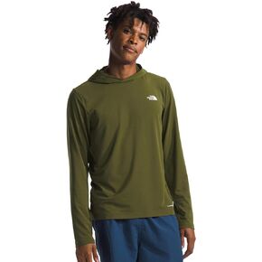 THE NORTH FACE Men's Adventure Sun Hoodie (Standard and Big Size), Forest Olive, X-Large