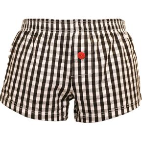 Women Boxer Shorts Lounge Plaid Shorts Pajama Shorts PJ Bottoms