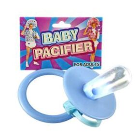 Giant Jumbo Blue Baby Pacifier Novelty Costume Accessory