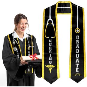 Nursing Graduation Stole Nurse Graduation Stole Nursing School RN Nurse Graduation Gift for Nursing