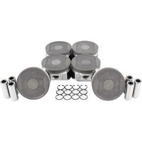 DNJ P648 Standard Piston Set for 2005-2015 / Nissan, Suzuki/Equator, Frontier, NV1500, NV2500, NV3500, Pathfinder, Xterra / 4.0L / DOHC / V6 / 24V / 3954cc / VQ40DE